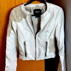 BKE faux leather jacket